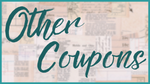 Other Coupons